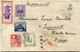 JAPON LETTRE RECOMMANDEE DEPART KOBE 21-9-27 POUR LA FRANCE - Lettres & Documents