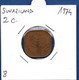 SWAZILAND - 2 Cents 1974 -  See Photos - Km 8 - Swaziland