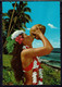 Polynésie Française. Timbre N° 65 à 17 F Sur Carte Postale "Tahiti, Je T'adore" Corresp. De Papeete Pour La France. B/TB - Briefe U. Dokumente