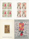 FRANCE 1975 CARNET CROIX ROUGE 2024 PRINTEMPS AUTOMNE TIMBRES DESSINES PAR PIERETTE LAMBERT GRAVES PAR GUILLAME - Croix Rouge