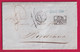 BUENOS AIRES ARGENTINE 1863 TAXE ANGLAISE 1F60 POUR BORDEAUX LETTRE COVER - Prefilatelia