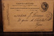 1895 Corps Expéditionnaire Madagascar France Lyon Cover Cpa Postes Aux Armées FM Carte Lettre - Briefe U. Dokumente