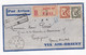 Enveloppe 1932 Par Air Orient Hanoi Tonkin , Via Saigon Marseille Pour M. Pares Perpignan - Cartas & Documentos