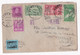 Enveloppe 1950 Garden City New York Pour Mlle Renaudin à Sartrouville France - Brieven En Documenten