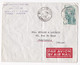 Enveloppe 1956 Douala Cameroun  Pour Courbevoie Seine - Brieven En Documenten
