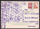 Soviet Union USSR: Airmail Picture Postcard To Germany, 1958, 2 Stamps, High Value 1.40, Card: Leningrad (traces Of Use) - Covers & Documents