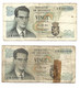 Belgique. 2 Billets De 20 Francs - Other & Unclassified