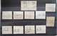 ROMANIA ~ 1900, 11 PERFIN Stamps CAROL / FERDINAND, Rare Collection - Variedades Y Curiosidades