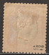 Heligoland 1875 Effige Della Regina Vittoria In Rilievo Nuovo Tipo 1/1Pg/f Rosso/verde	N.10 Unificato MH* - Héligoland