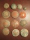 Lot De 13 Boutons Militaires ? Grenade, Ancre De Marine,... - Boutons