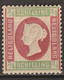 Heligoland 1869/73 Queen Victoria In Rilievo Val.in Scellini 3/4 S. -verde Chiaro E Rosa   N. 7 Unificato ** MNH - Helgoland