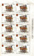 BELGIQUE. 30 Timbres Belges Sur Fragment Lettre Recommandée, Faciale 15 Euro. Deux Photos - Vrac (max 999 Timbres)
