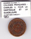 10 CENTIMES 1827 CHARLES X (COLONIES FRANÇAISES ) TTB - Guadeloupe Und Martinique