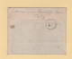 Lettre Envoyee Vers Le Chantier De La Jeunesse - Groupement N°9 - Monestier Le Clermont - Reexpediee Chambery - Oorlog 1939-45