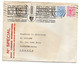 BELGIQUE--1966-- Lettre BRUXELLES  Pour NANTERRE-92 (France)..timbres Seul Sur Lettre. Cachet Mécanique (chimie). - Brieven En Documenten