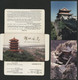 CHINA CHINE Set Of 10 AIR MAIL Postal Stationery Unused. HUBEI Landscapes  Very Fine With Cardboard Sleeve. - Cartes Postales