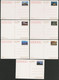 CHINA CHINE Set Of 10 Postal Stationery Landscape Of NINGXIA Very Fine With Cardboard Sleeve. - Ansichtskarten