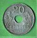 FRANCE / ETAT FRANCAIS / 20 CENTIMES / 1943 / ZINC - 20 Centimes