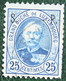 25 C Grand Duke Adolf With Overprint SP Officiel Dienst 1891 Mi 50 Yv - Gestempeld / Used Luxembourg Luxemburg - Service