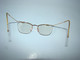 Ancienne Lunette René DUPAYS Optique Opticien à Vichy Monture Fine Et Dorée + Boite étui - Lunettes