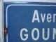 Plaque émaillée Ancienne De Rue Avenue GOUNOD 1818 - 1893 TAGS Au Dos - Sonstige & Ohne Zuordnung