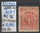 1919 - POLEN - FM/DM "Polnischer Adler" 15 F Ziegelrot - * Ungebraucht - S.Scan (pl 104*) - Neufs