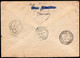 1949 06 AGO RACCOMANDATA PER MONTENERO CON BELLISSIMA AFFRANCATURA SERIE RISORGIMENTO+ERP E DEMOCRATICA FIRMA BIONDI MOL - Poststempel