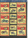 Delcampe - MOTO - TRIUMPH NSU SPARTA NORTON BSA BMW MAICO ADLER DKW ZUNDAPP PANONIA ETC.....VLINDER Matchbox Labels THE NETHERLANDS - Zündholzschachteletiketten