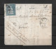 1854-1862 HELVETIA / STRUBEL (Ungezähnt) → Siegelbrief Von KRAUCHTHAL (kursiv Stempel) Nach BERN    ►SBK-23B4.Vb◄ - Cartas & Documentos