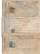 VP21.537 - MORTAGNE AU PERCHE X NOGENT LE ROTROU 1926 / 36 - Lettre & 6 Quittances De  ¨ LA MUTUELLE PERCHERONNE ¨ - Banque & Assurance