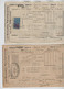 VP21.537 - MORTAGNE AU PERCHE X NOGENT LE ROTROU 1926 / 36 - Lettre & 6 Quittances De  ¨ LA MUTUELLE PERCHERONNE ¨ - Banco & Caja De Ahorros