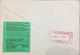 DENMARK 1975, COVER USED TO USA, NUMSKULL JACK, HANS ANDERSEN, ODENCE CITY CANCEL, AIRMAIL, DOUBLE & CUSTOMS LABEL - Briefe U. Dokumente