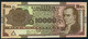 Paraguay P224b.10.000 Guaranies 2005 DLR  Serie D UNC. - Paraguay