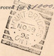 CANADA:1896:Post Card - Queen Victoria – 1 Cent -  Postal Stationery On Command (= REPIQUÉ):@§Canadian Order Woodmen ... - 1860-1899 Reign Of Victoria