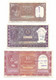 Khadi Hundi - 3 Notes De L'Inde L RS 2/5/10/ 1955    OCCASION - Inde