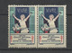 France  Vignette Antituberculeux 1928  "Vivre "  Paire  Neufs * * B/TB   Voir Scans Soldes ! ! ! - Antituberculeux