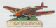 011884 "JU 87 - STUKAS - PICCHIATORE JUNKERS - LUFTWAFFE - IMMAGINE BIFRONTE SU CARTONCINO RITAGLIATA - ANNI '40" ORIG. - Aviation