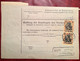 BERLIN ANHALTER BAHNHOF 1908 SELTENE MEF Mi 88 I NACHNAHME ! Paketkarte>Nyon VD Schweiz (DR Brief Basel Zoll Germania - Cartas & Documentos