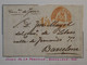BM8 ESPANA ANDALUCIA ALTA    BELLE  LETTRE RARE  1843  CADIZ A BARCELONA    +AFFRANCH. INTERESSANT++++ - ...-1850 Prefilatelia
