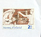 FINLAND 2021, CORONA EPEDEMIC PERIOD, COVER USED TO USA, ATM PEEL & STICK STAMP, CONCERT FINNOIS, STAMP,  COSTOMS FORM - Covers & Documents