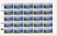 Südafrika South Africa Mi# 548-51 Full Sheet - Postfrisch/MNH - Tourism, Landscapes, Cave, Natural Monuments - Neufs