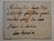 BM8 ESPANA  BELLE  LETTRE RARE   SAN HIPOLITO+ V 7  EN ROUGE ++AFFRANCH. PLAISANT++++ - ...-1850 Prefilatelia