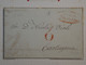 BM8 ESPANA  BELLE  LETTRE RARE  LORCA MURCIA A CARTAGENA + T 6   ++AFFRANCH. PLAISANT++++ - ...-1850 Prefilatelia