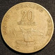 DJIBOUTI - 20 FRANCS 1977 - KM 24 - Djibouti