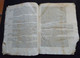 BAIL GENERAL DES DEVOIRS CONSENTI EN LA VILLE DE SAINT-BRIEUC LE 7 FEVRIER 1759 SUR PAPIER PARCHEMIN - Documents Historiques