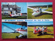 TARJETA POSTAL POSTKARTE POST CARD CARTE POSTALE ST SAINT HUBERT CENTRE NATIONAL DE VOL À VOILE PLANEADORES..AVIATION... - Saint-Hubert