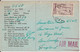 1958 - LIBAN - CARTE RADIO ILLUSTREE De RAFAH (BANDE DE GAZA / EGYPTE) ! De BEYROUTH => CAMBRIDGE (ENGLAND) - Libanon