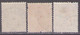 CAVALLE 1902  Mi 9,11,12  BLUE CANCEL  USED - Unused Stamps