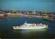 ! 1974 Ansichtskarte MS Ilmatar, Finland, Schiffspoststempel Helsinki Travemünde - Traghetti