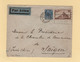 Ligne Nogues - 19-5-1931 - Destination Saigon Cochinchine - Reims - Arrivee Le 29-5-1931 - Par Avion - 1927-1959 Lettres & Documents